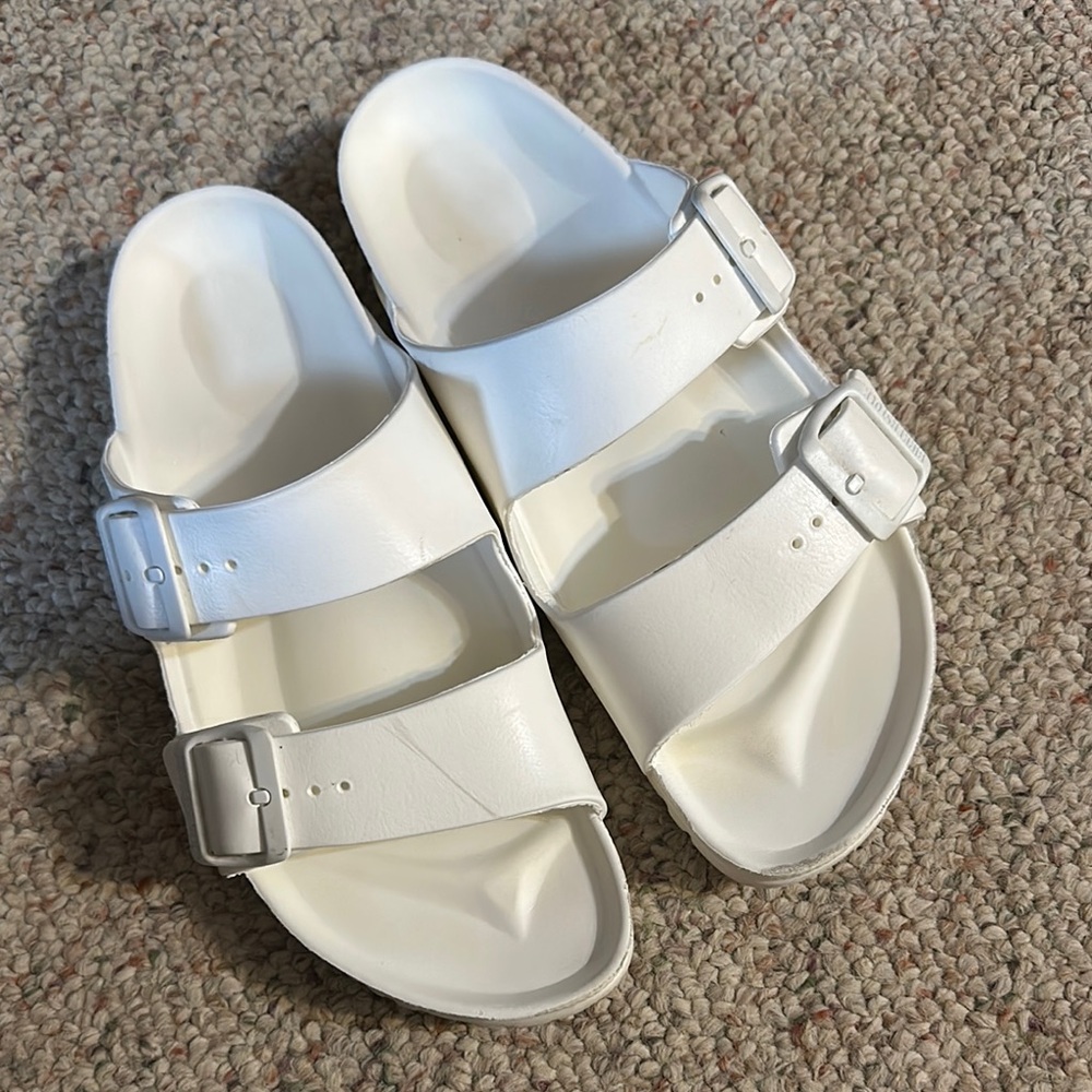 White Birkenstocks